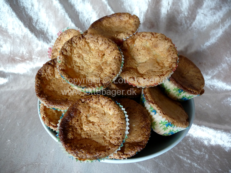 Makron muffins - bageopskrift