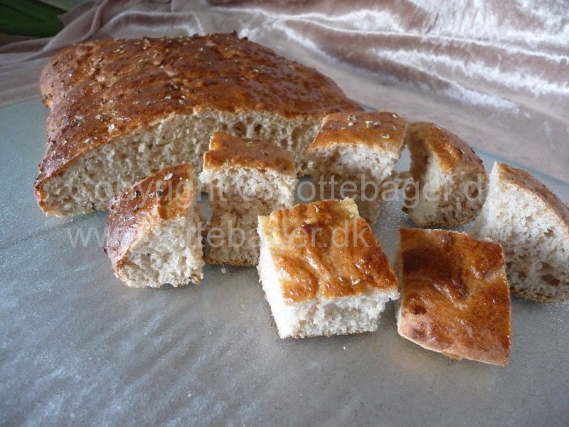 Oregano brød - bageopskrift